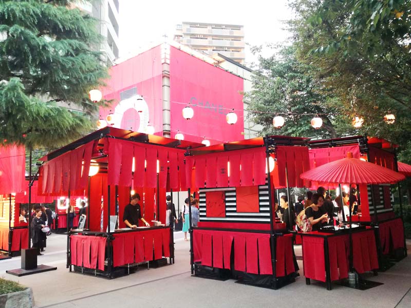 CHANELの“赤”と日本文化が融合したイベント「CHANEL MATSURI」へ行ってきた | toomilog