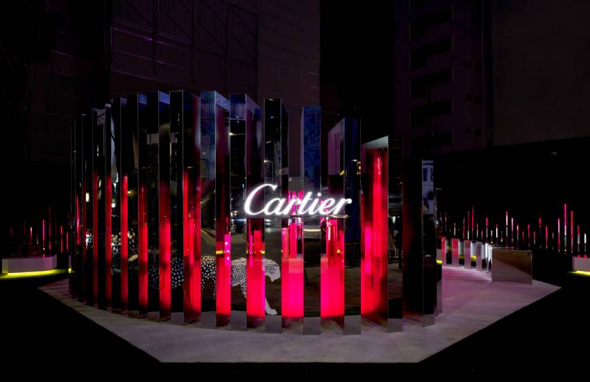Cartier “The Reflecting Garden”