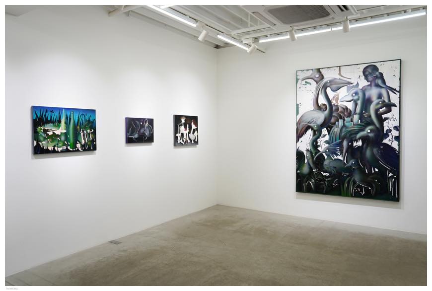 冷广敏「壳，仅如蝉翼一般」展示作品